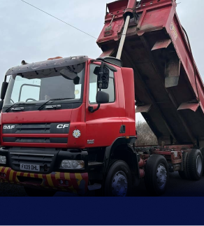 DAF CF 85 410 8 X 4 Steel Body Tipper