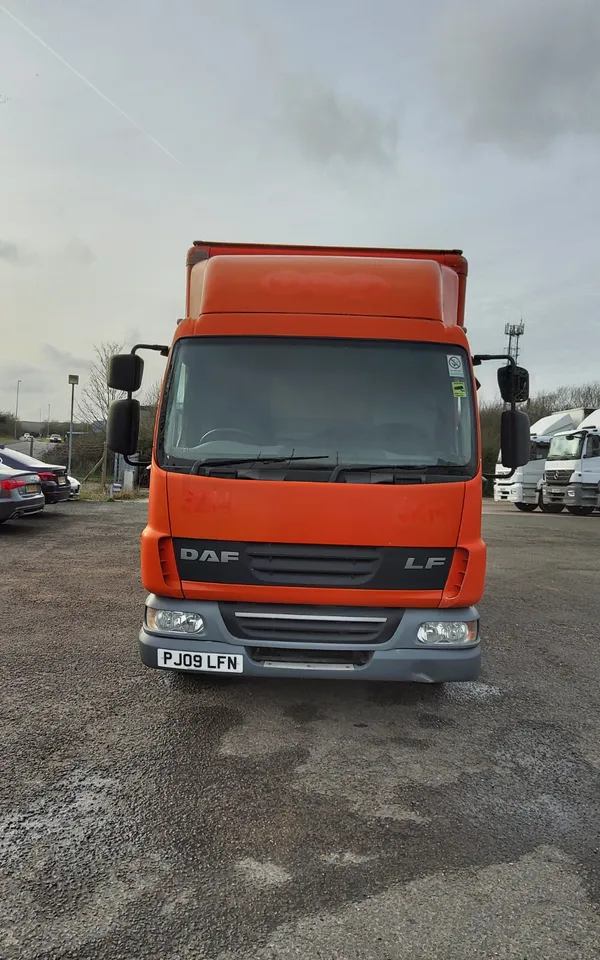 DAF LF45,160, BOX VAN, MANUAL , 7.5 TON TAIL-LIFT